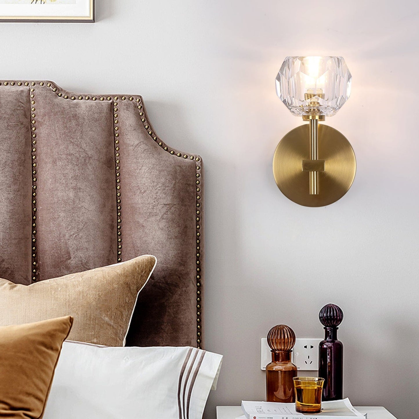 Elegant Glass Sconce Lighting Fixtures