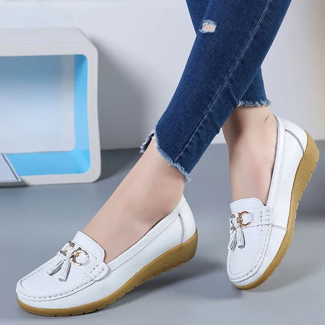 Soft Orthopedic Moccasin Shoes for Women - OutfitLondon