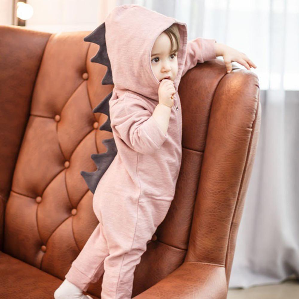 Cute Toddler Dino Romper