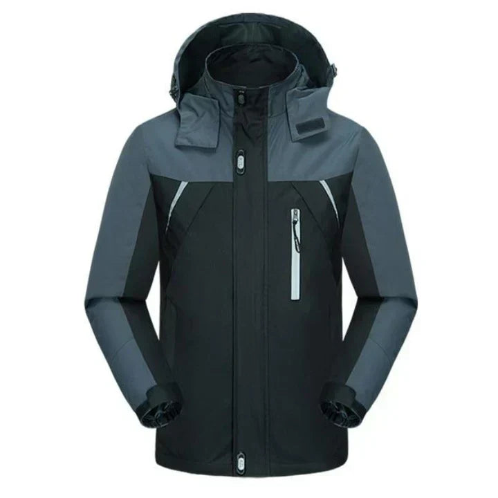 Warm Two Tone Parka Jacket