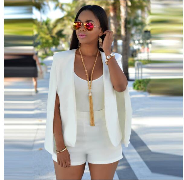 Comfortable Loose Fit Open Front Ladies Blazer
