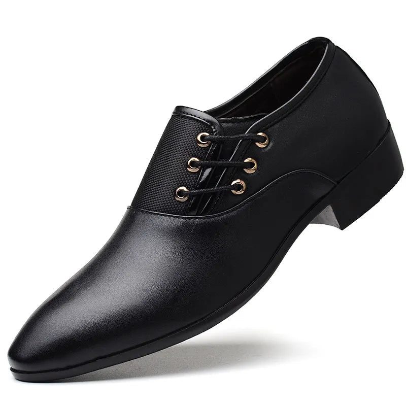 Classic Mens Genuine Leather Shoes - OutfitLondon