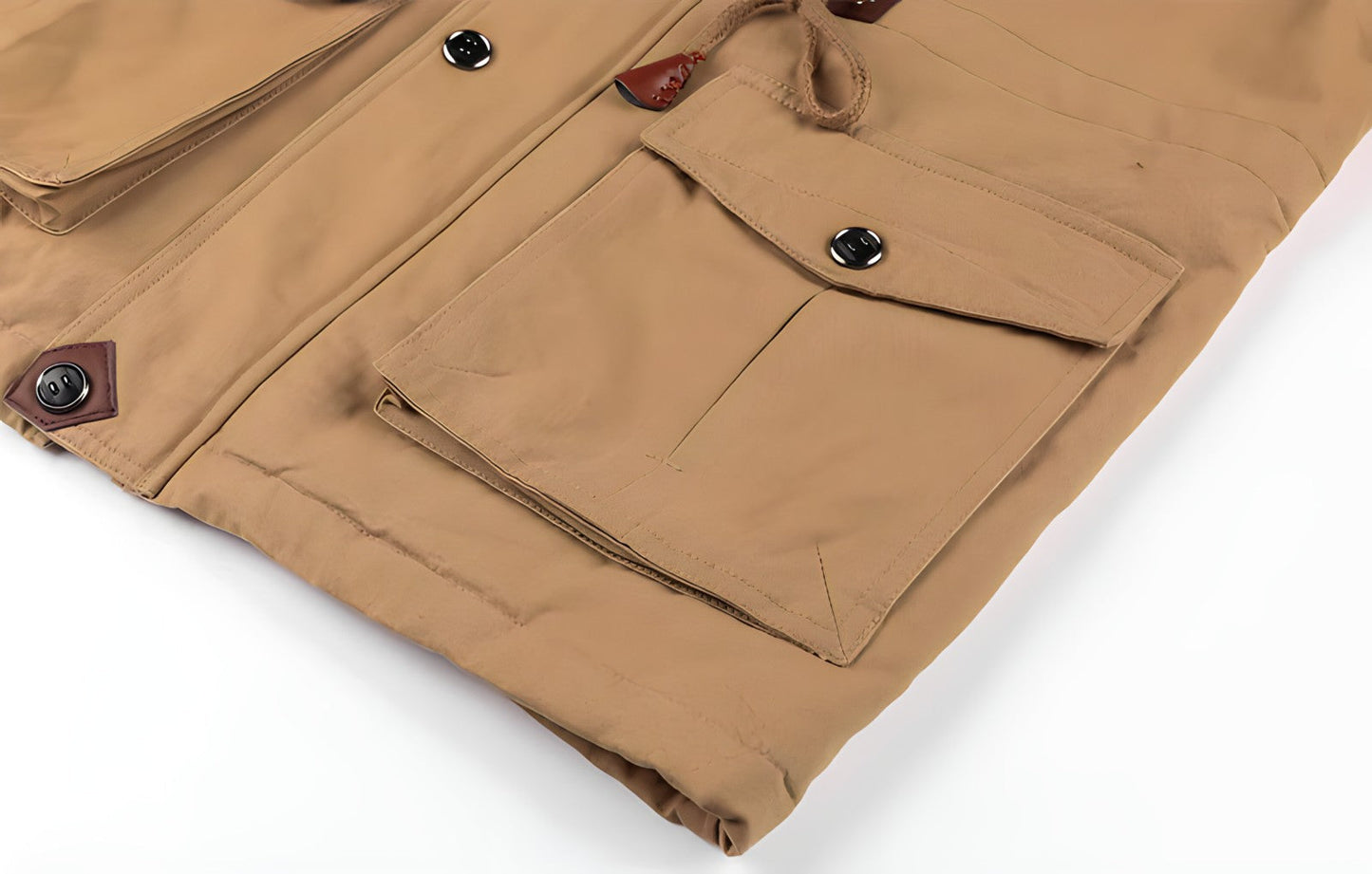 Waterproof Mens Outdoor Coat with Multiple Pockets