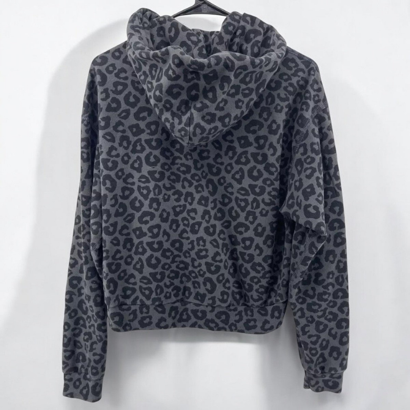 Trendy Animal Print Mens Hoodie: Urban Street Wear