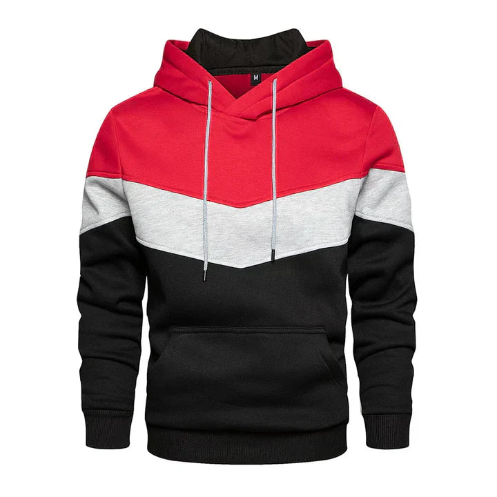 Men's Classic Striped Crew Neck Sweatshirt