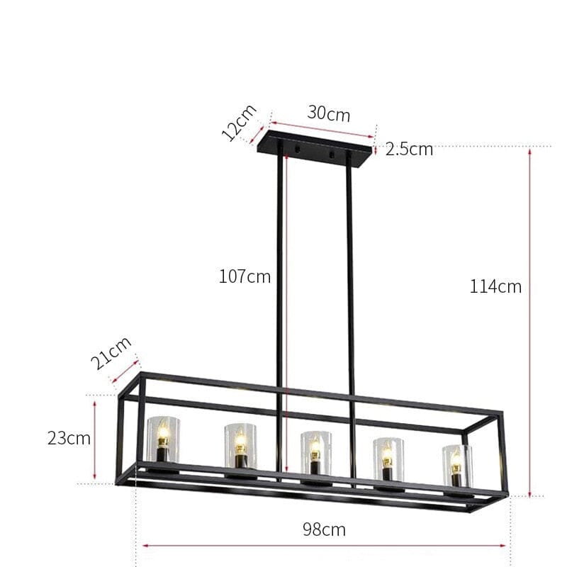 Elegant Glass Pendant Lamp