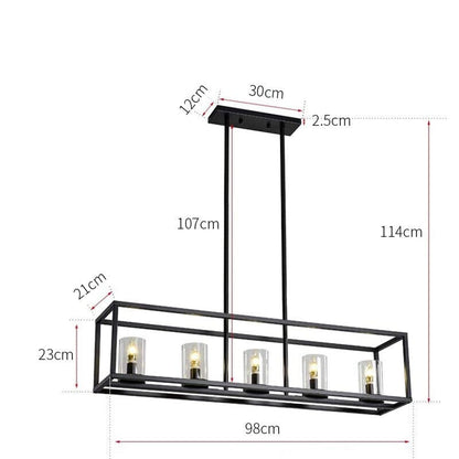 Elegant Glass Pendant Lamp