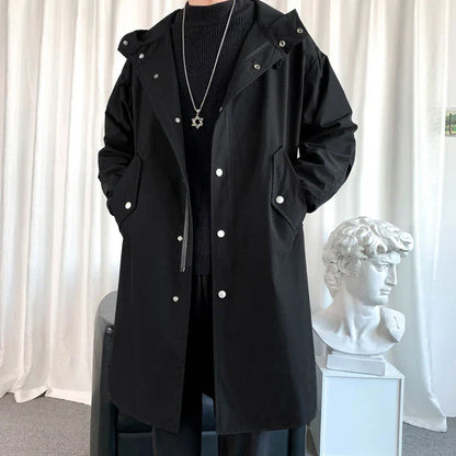 Big Casual Men's Hooded Jacket