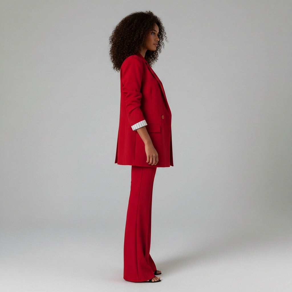 Classic Two Piece Suit Blazer and Trousers