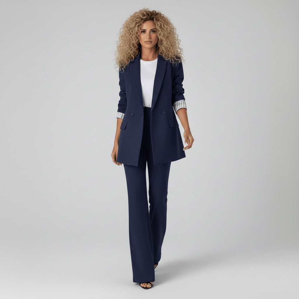 Classic Two Piece Suit Blazer and Trousers - OutfitLondon