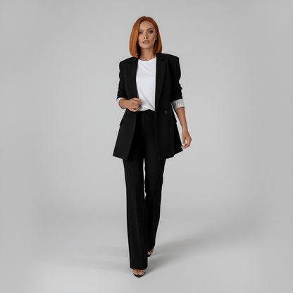 Classic Two Piece Suit Blazer and Trousers