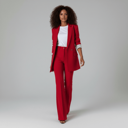 Classic Two Piece Suit Blazer and Trousers