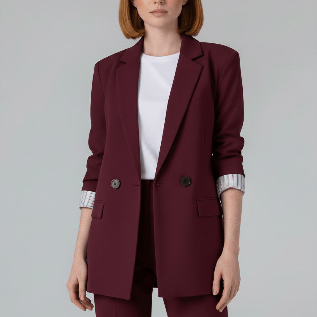 Classic Two Piece Suit Blazer and Trousers