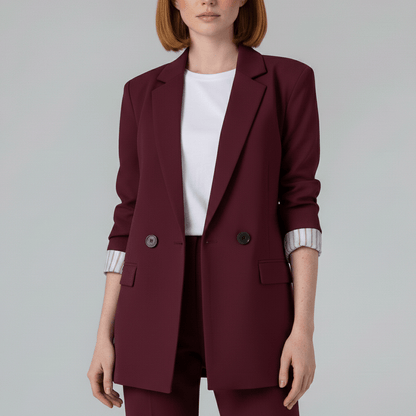 Classic Two Piece Suit Blazer and Trousers