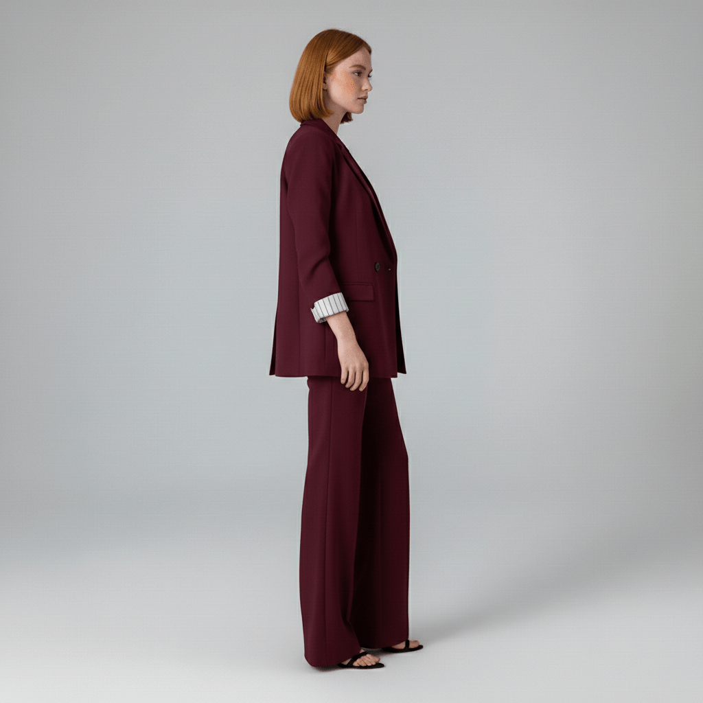 Classic Two Piece Suit Blazer and Trousers
