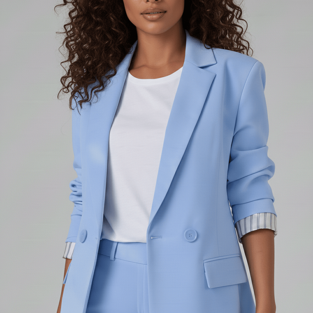 Classic Two Piece Suit Blazer and Trousers