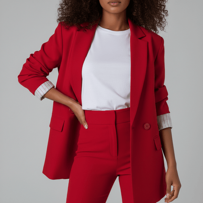 Classic Two Piece Suit Blazer and Trousers
