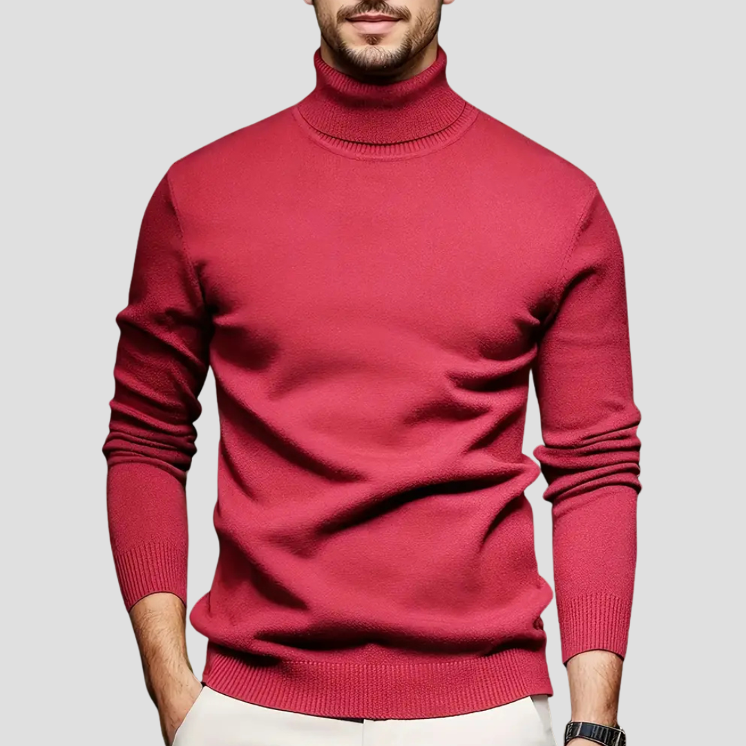 Slim Fit Men's Crew Neck Sweater