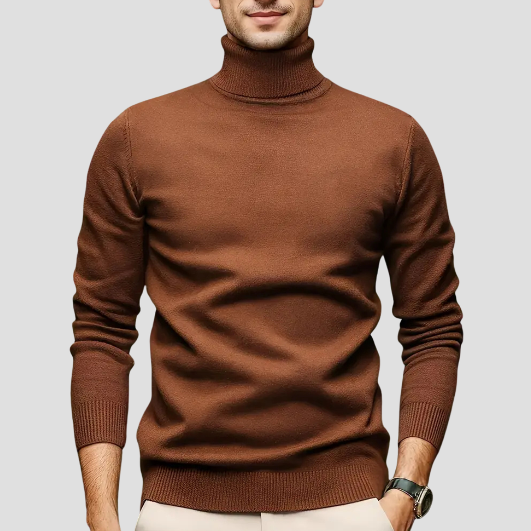 Slim Fit Men's Crew Neck Sweater