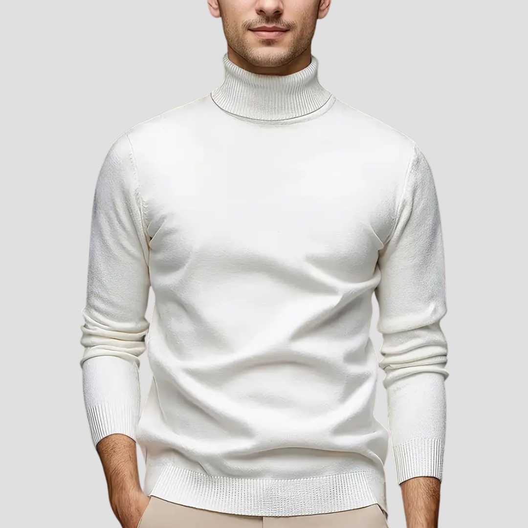 Slim Fit Men's Crew Neck Sweater
