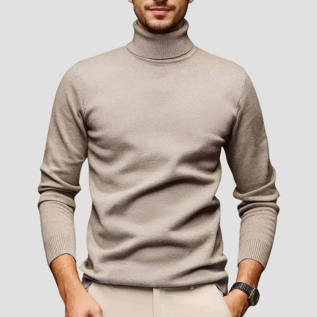 Slim Fit Men's Crew Neck Sweater