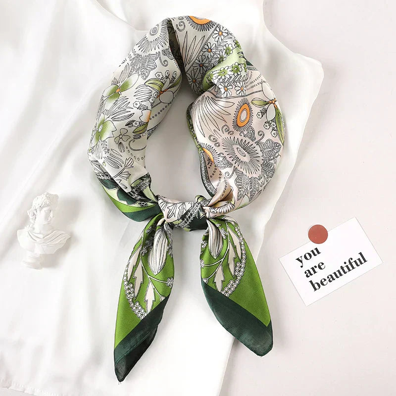 Warm Plaid Women's Scarf Neck Wrap Accessory
