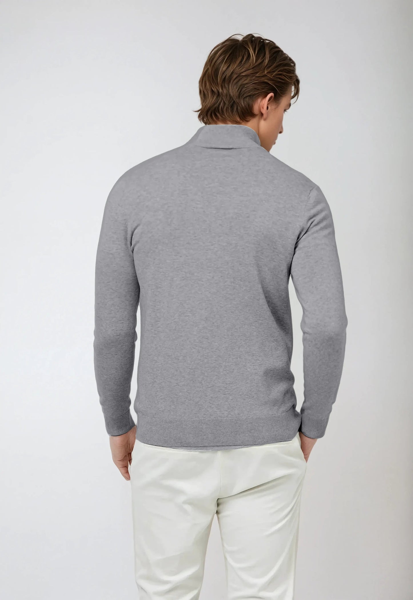Classic Luxury Half-Zip Sweater