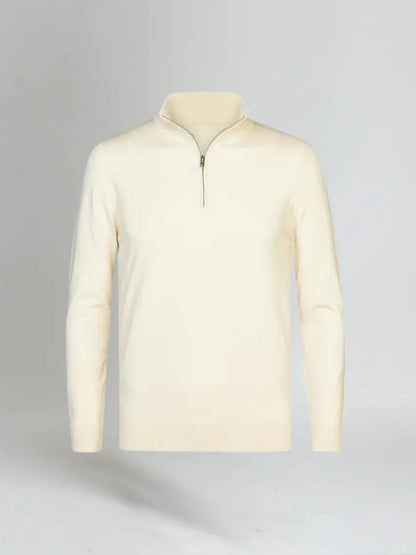 Timeless Crew Neck White Sweatshirt