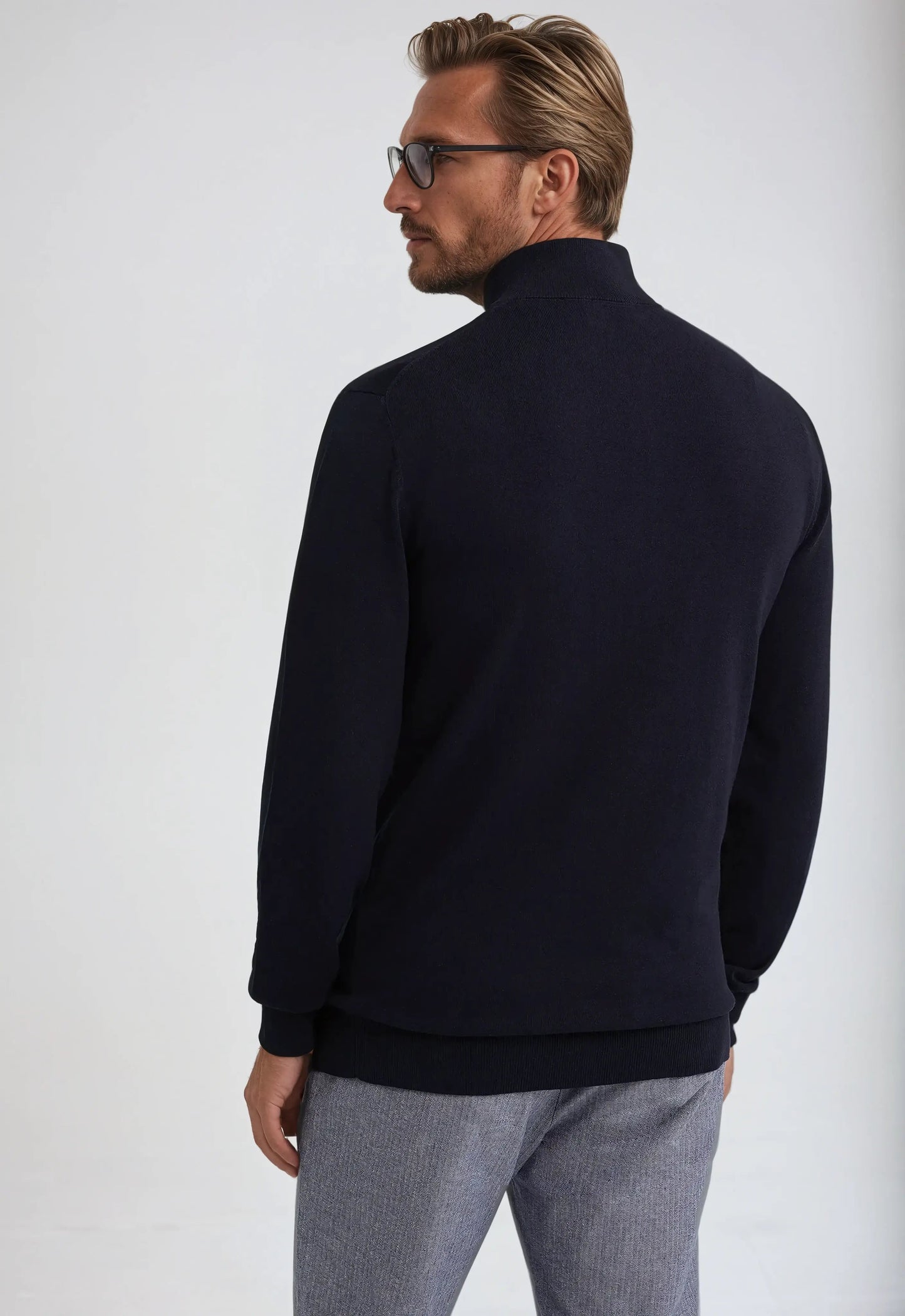 Classic Luxury Half-Zip Sweater