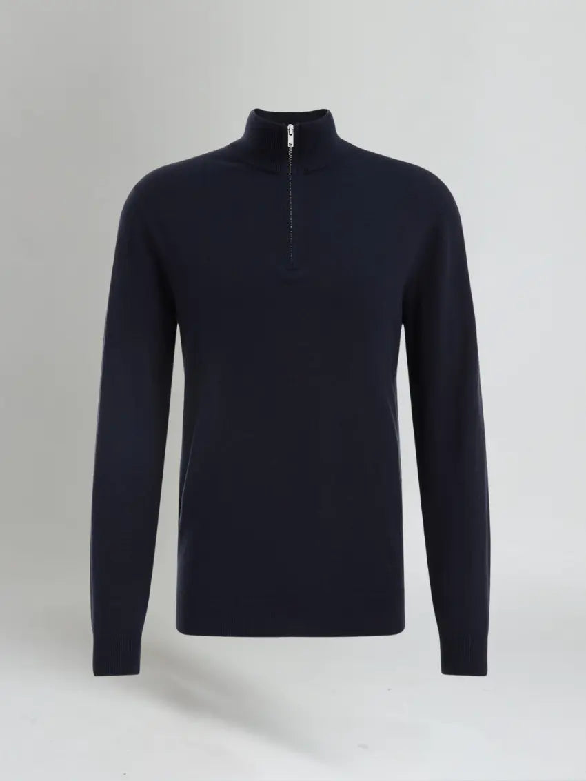Classic Luxury Half-Zip Sweater