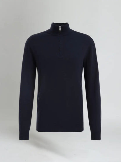 Classic Luxury Half-Zip Sweater