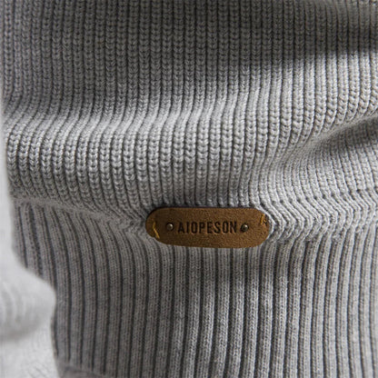 Soft Blend Half Zip Pullover Sweater