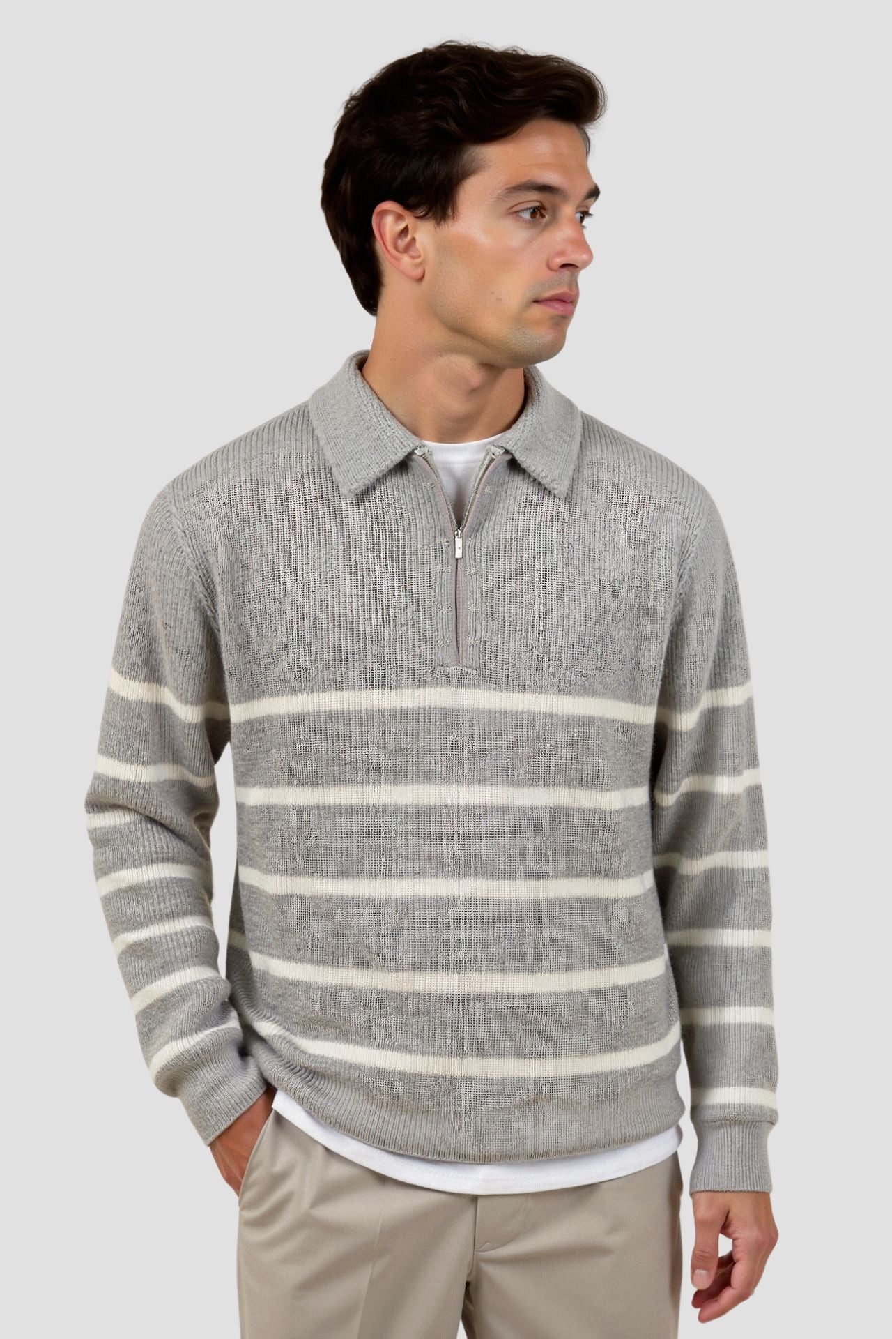 Classic Multicolor Pullover Sweater