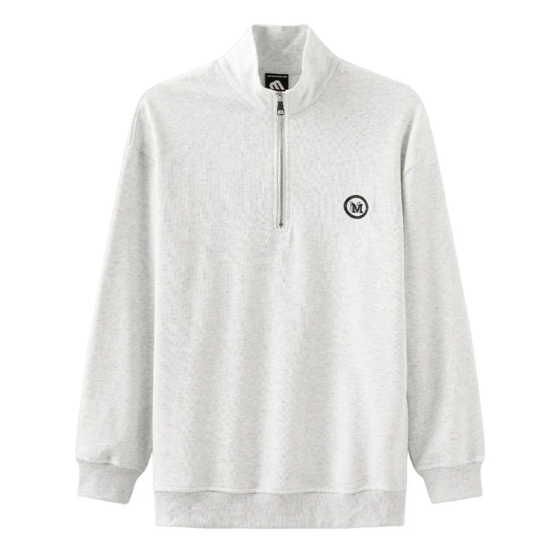 Comfortable Half Zip Top - Soft Fleece Layering Jacket