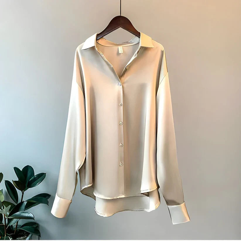 Luxurious Ladies Silk Shirt