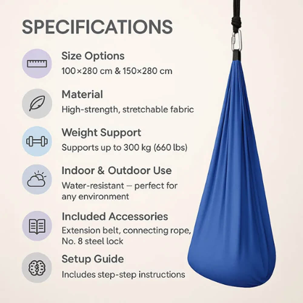Special Needs Swing Hammock for Kids and Adults