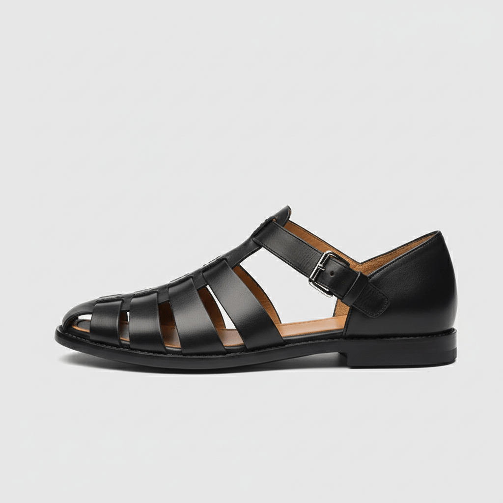 Comfortable Closed Toe Strap Sandals for Men