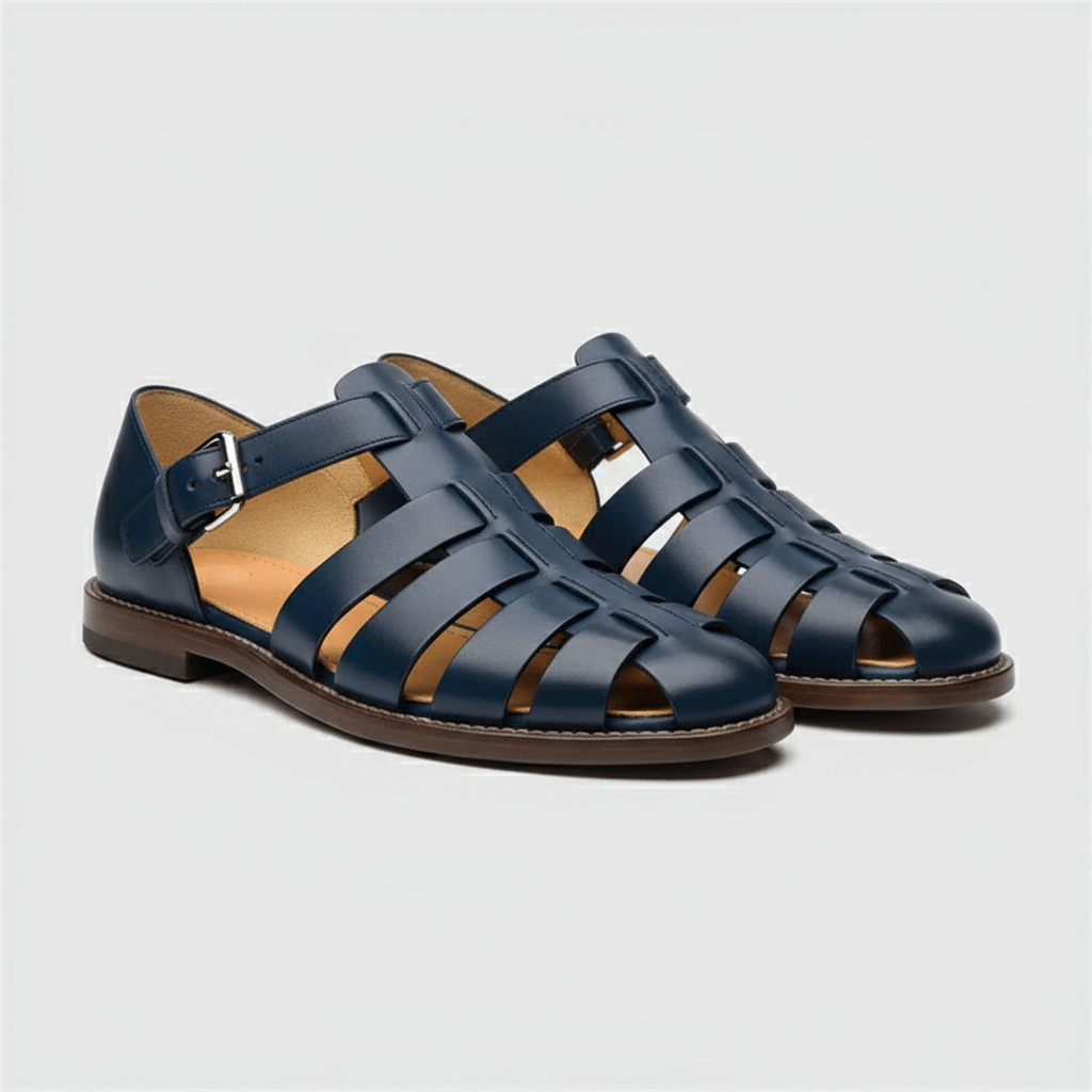 Comfortable Closed Toe Strap Sandals for Men