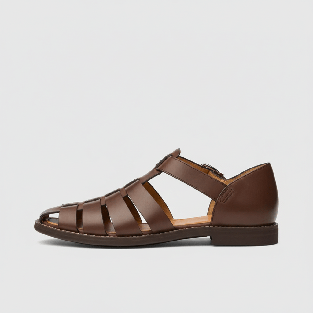 Comfortable Closed Toe Strap Sandals for Men