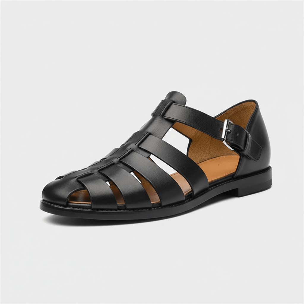 Comfortable Closed Toe Strap Sandals for Men