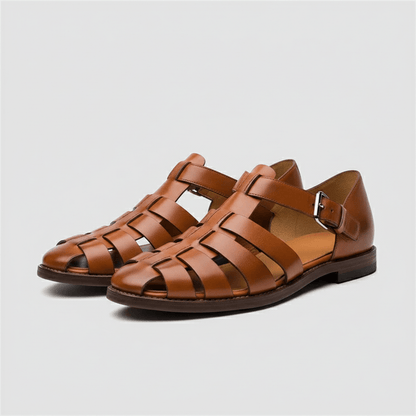 Comfortable Closed Toe Strap Sandals for Men