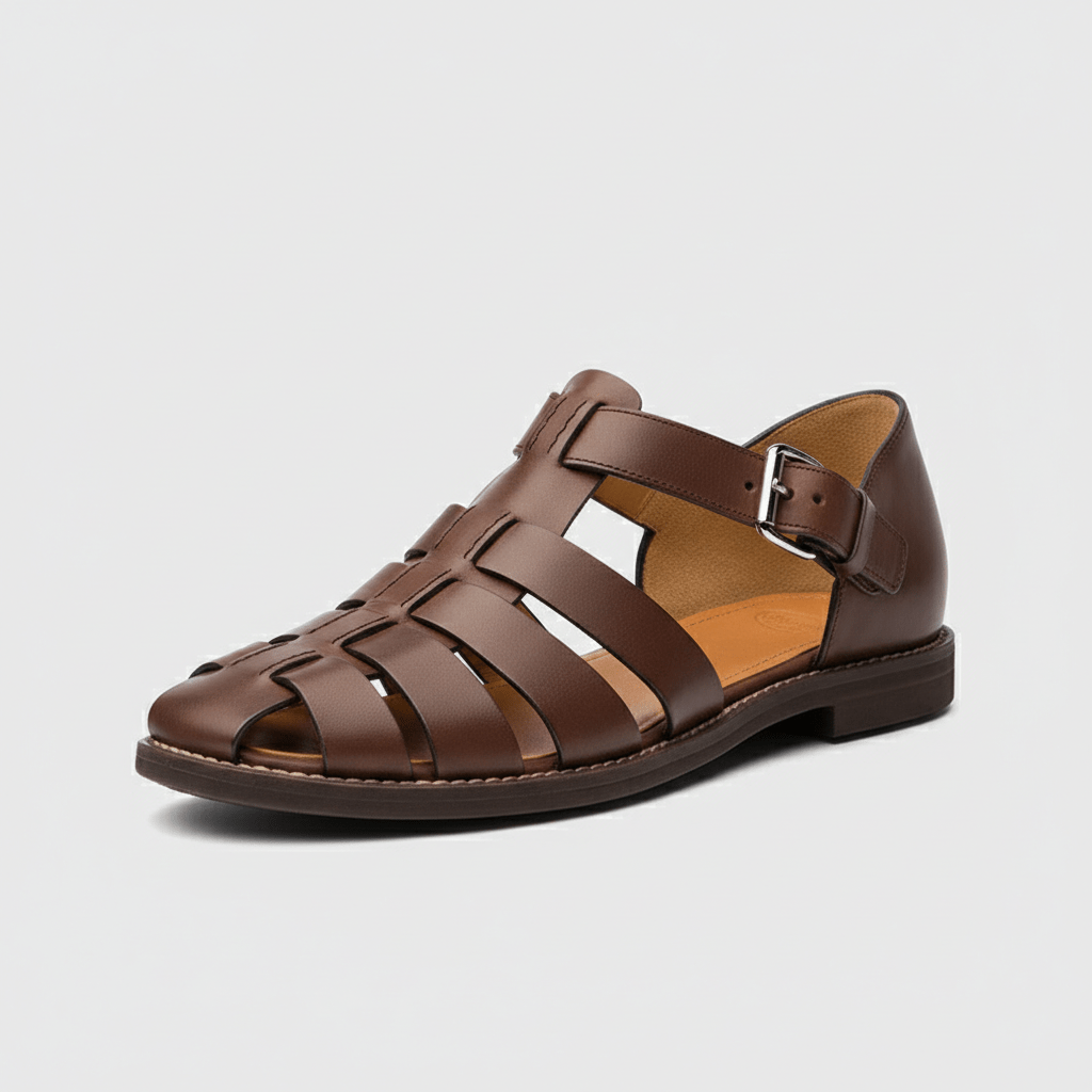Comfortable Closed Toe Strap Sandals for Men