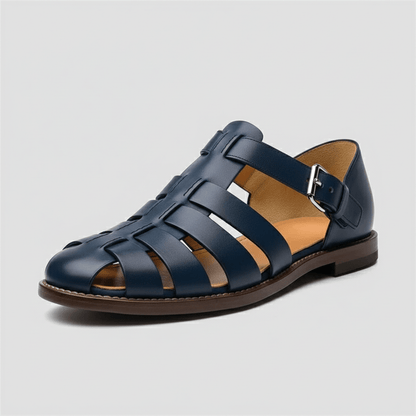 Comfortable Closed Toe Strap Sandals for Men - OutfitLondon