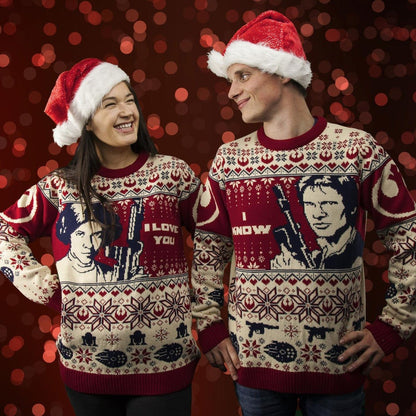 Cozy Matching Holiday Sweaters for Couples