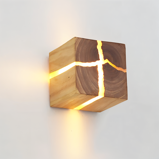 Elegant Clear Glass Wall Light - OutfitLondon