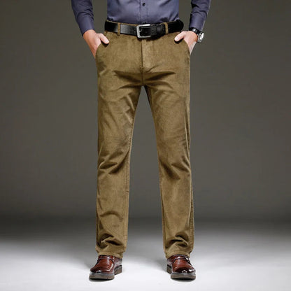 Comfort Fit Men's Velvet Pants - OutfitLondon