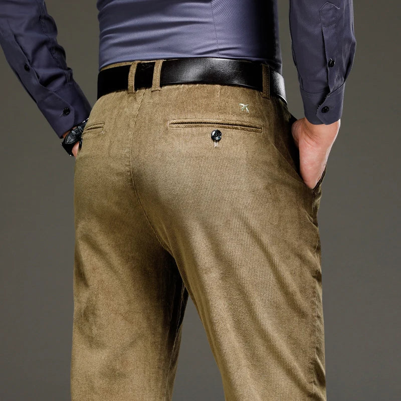 Comfort Fit Men's Velvet Pants