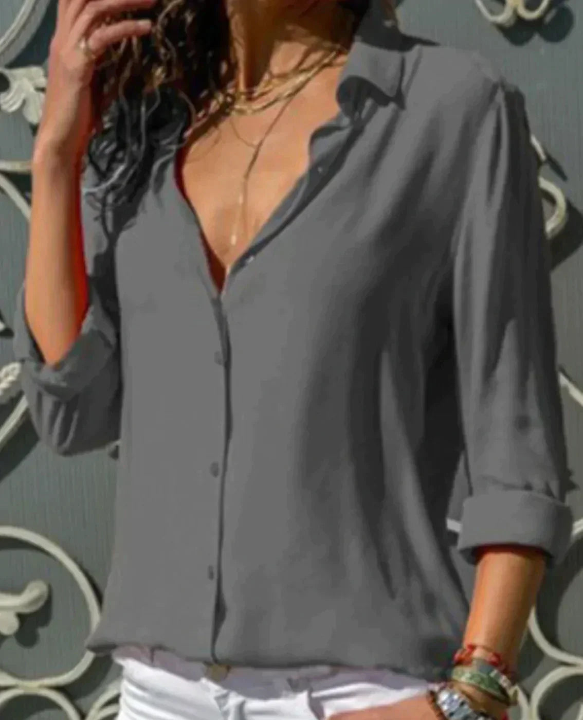 Women's Classic Button Down Shirt