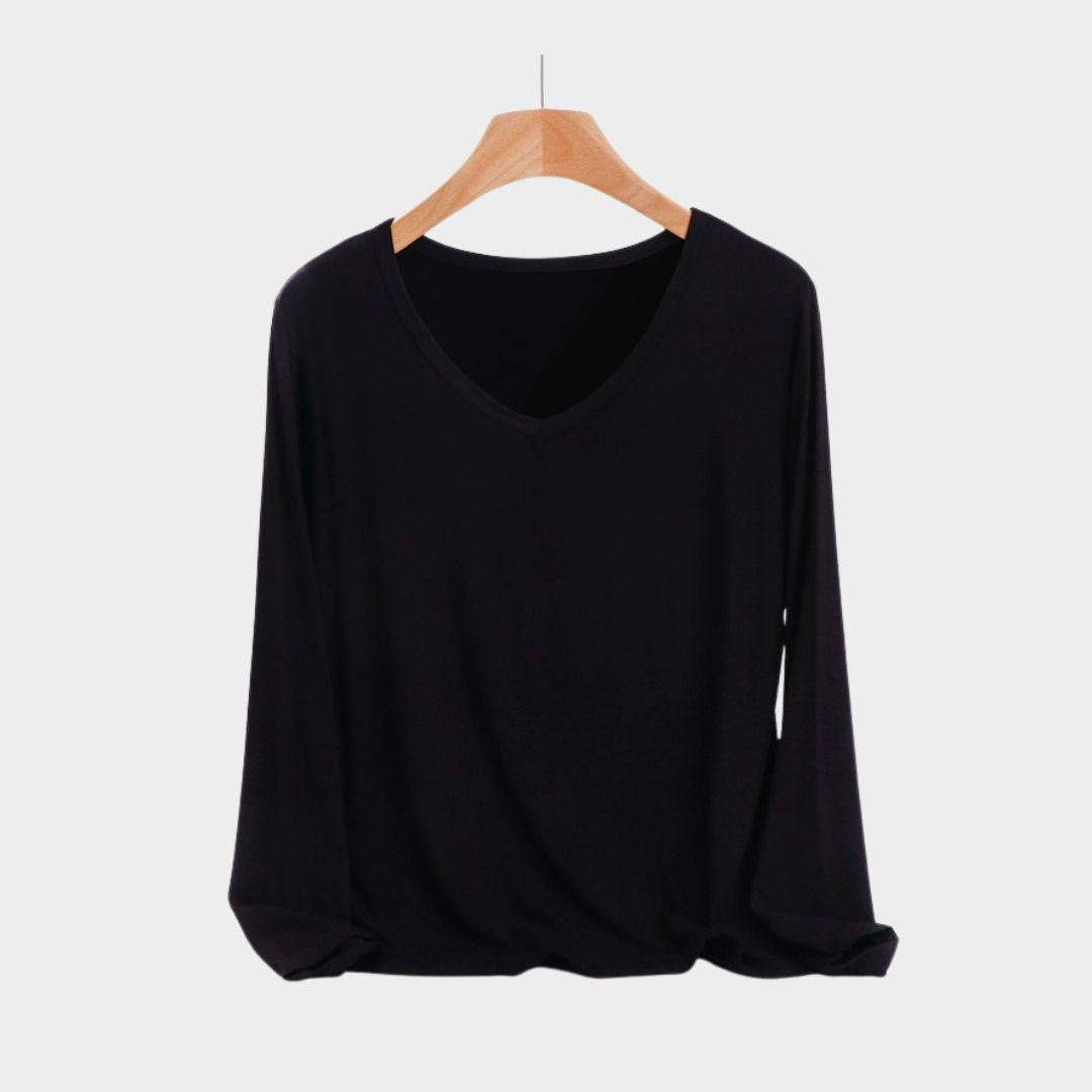 Ladies' Classic V Neck Tee Shirt