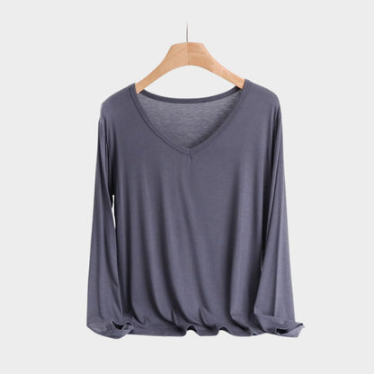 Ladies' Classic V Neck Tee Shirt